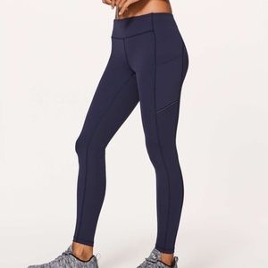 Lululemon Speed Up Tight *28" Navy full-on luxtreme size 8